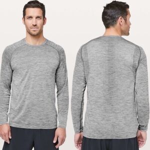 Lululemon Metal Vent Tech Long Sleeve Slate ‎ Size XXL